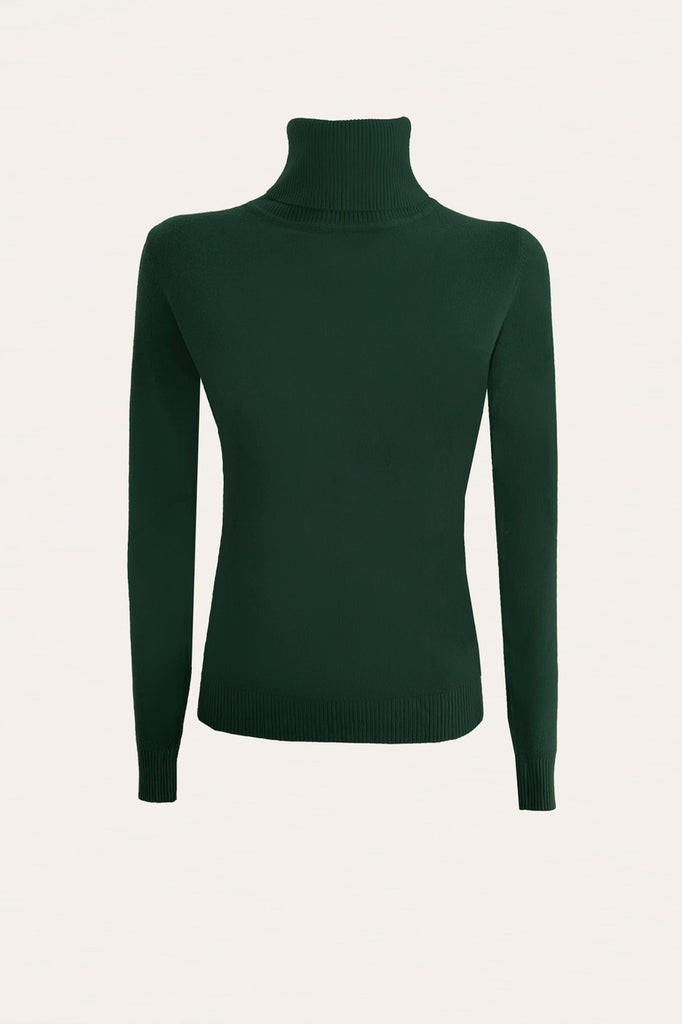 Pull verde dolcevita maniche lunghe 