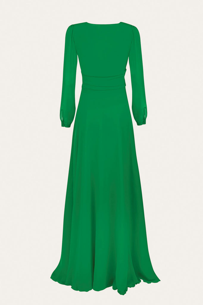 Flora Gala Dress - Green