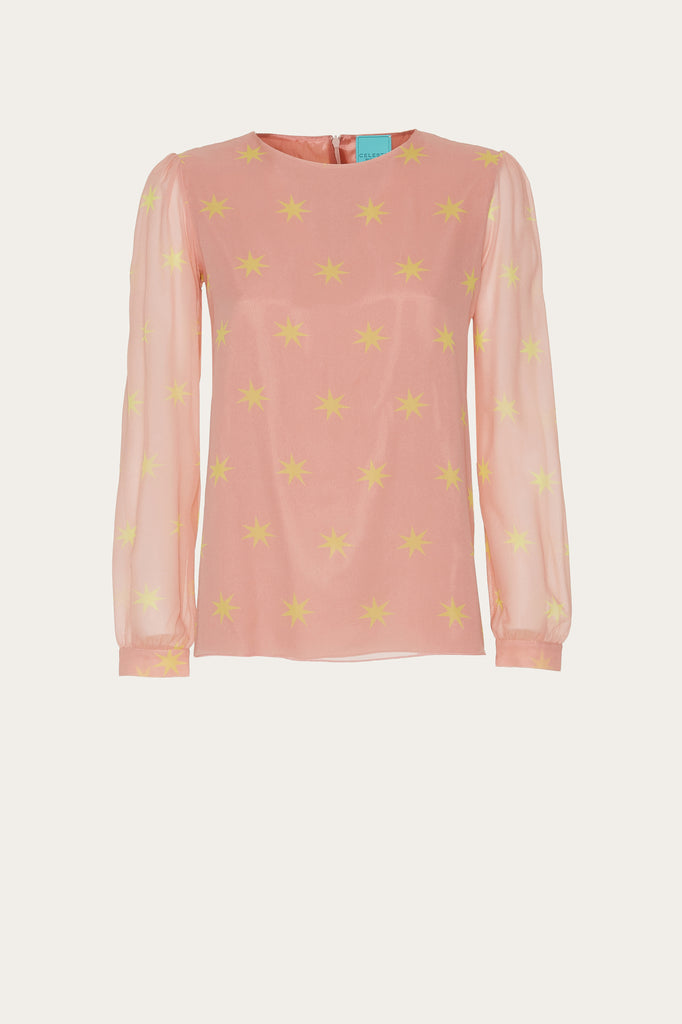 Celeste Pisenti Stardust Blouse Pink F