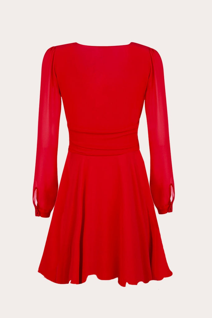 Flora Dress - Red